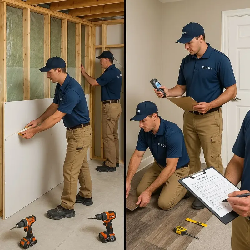 Repairs and Reconstruction process in Oriskany, NY